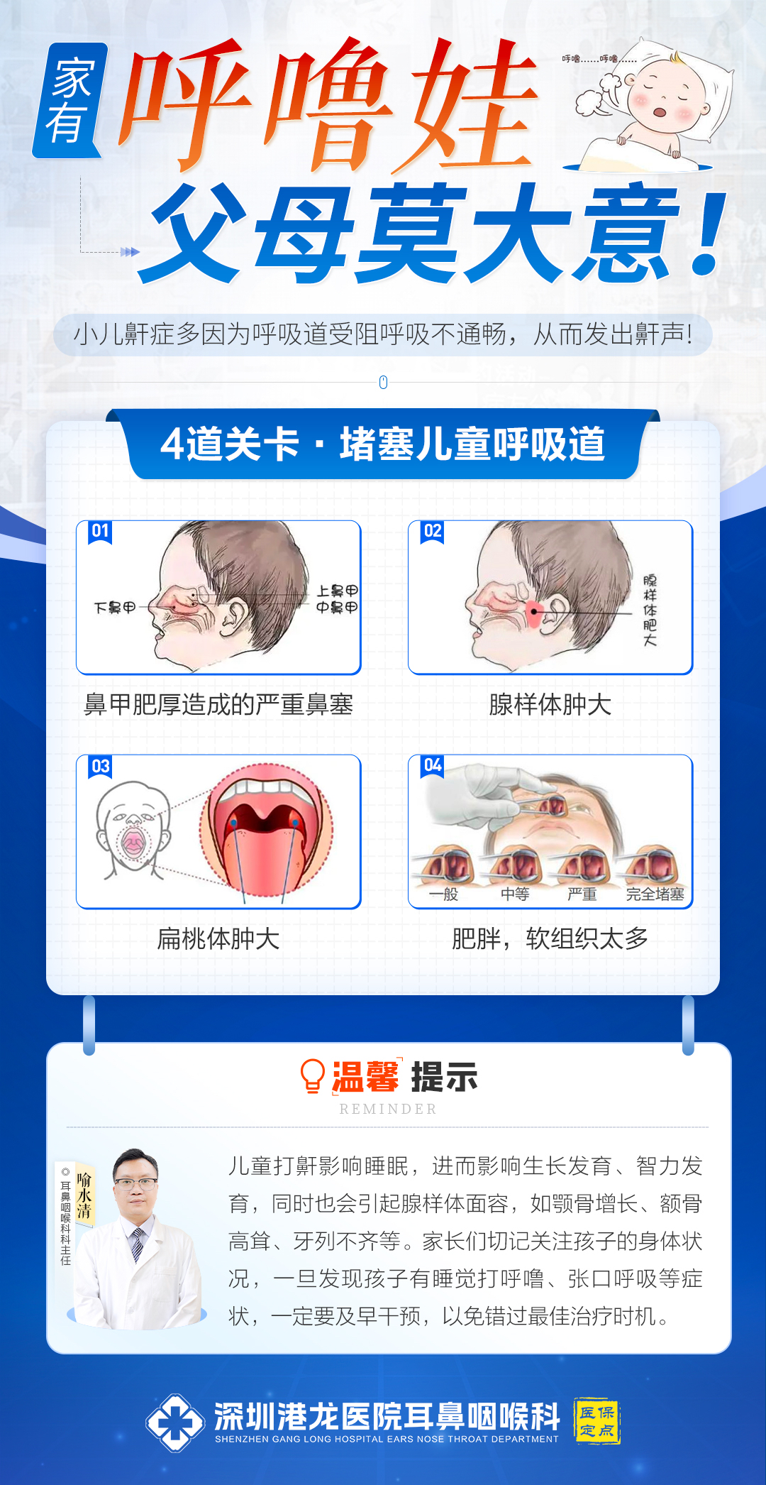 深圳治疗打呼噜的医院,深圳港龙医院 日常生活中,很多人睡觉时都会打