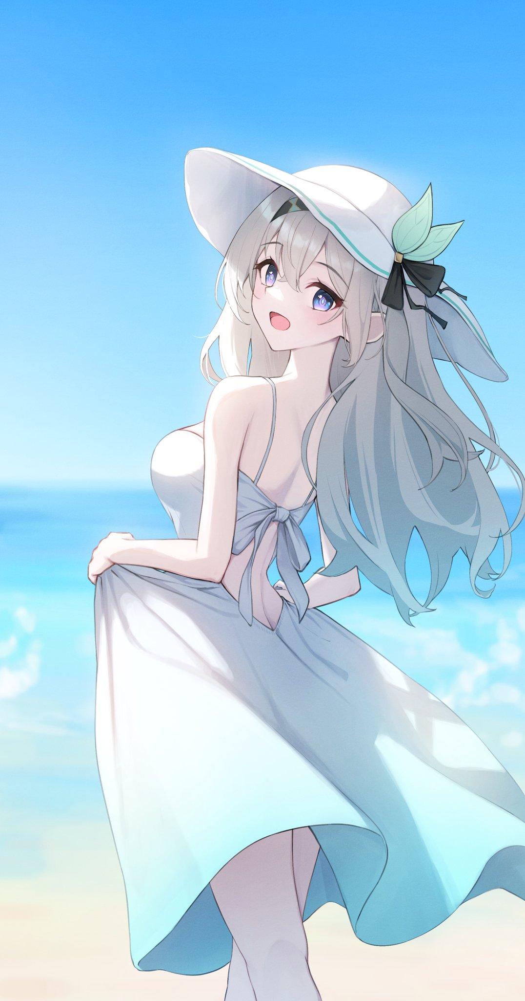 海边的少女