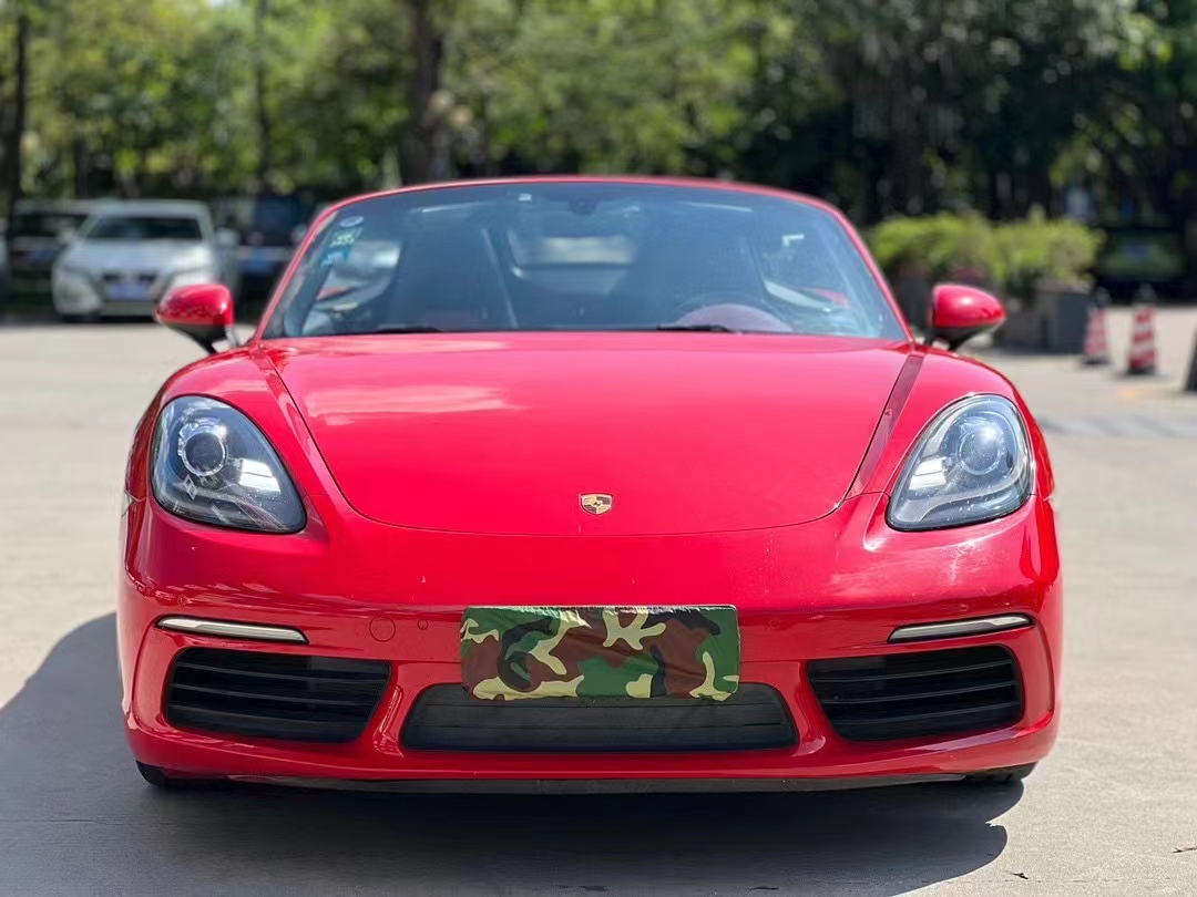 6万保时捷718 boxster 【年份】准17年 粤b深圳大户 【详情】2