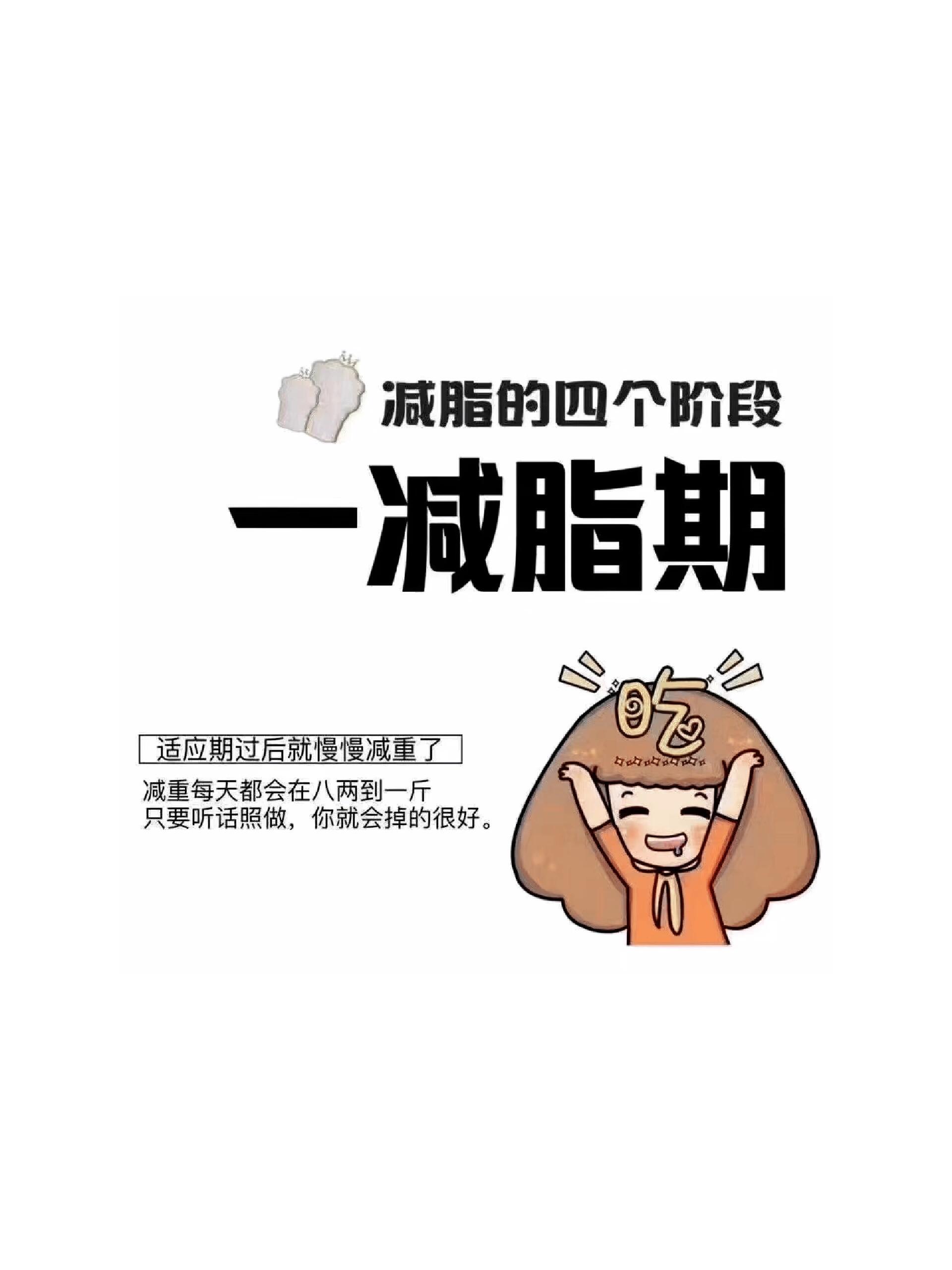 阶段你处于哪个阶段减肥熬过这几个阶段就算胜利啦 第一个阶段减脂期