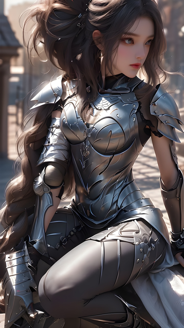 机甲美女,真的太好看了.  #ai共创计划#