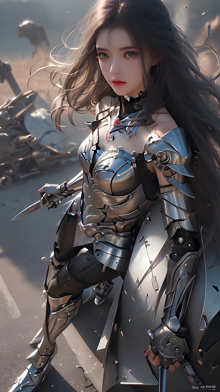 机甲美女,真的太好看了.  #ai共创计划#