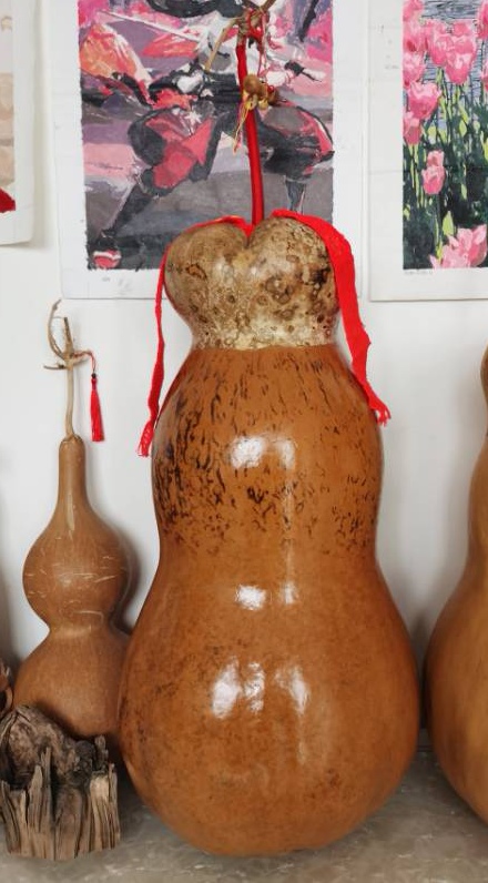 超大莲花头大葫芦 连升三级!