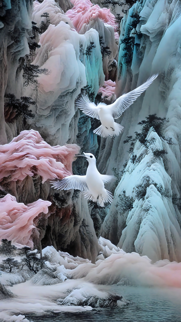 东方灵境——朱汉云水墨新作欣赏