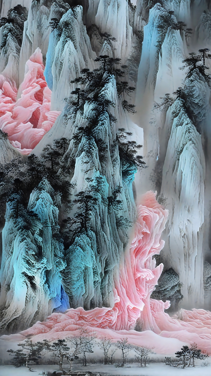 东方灵境——朱汉云水墨新作欣赏