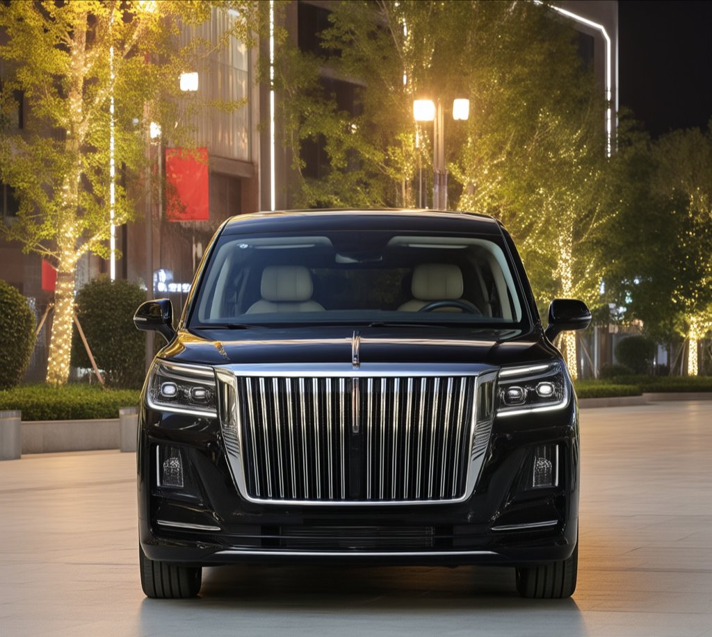 红旗"享礼"豪华商务车,尊享礼遇,智启未来.驰骋商界,礼遇非凡