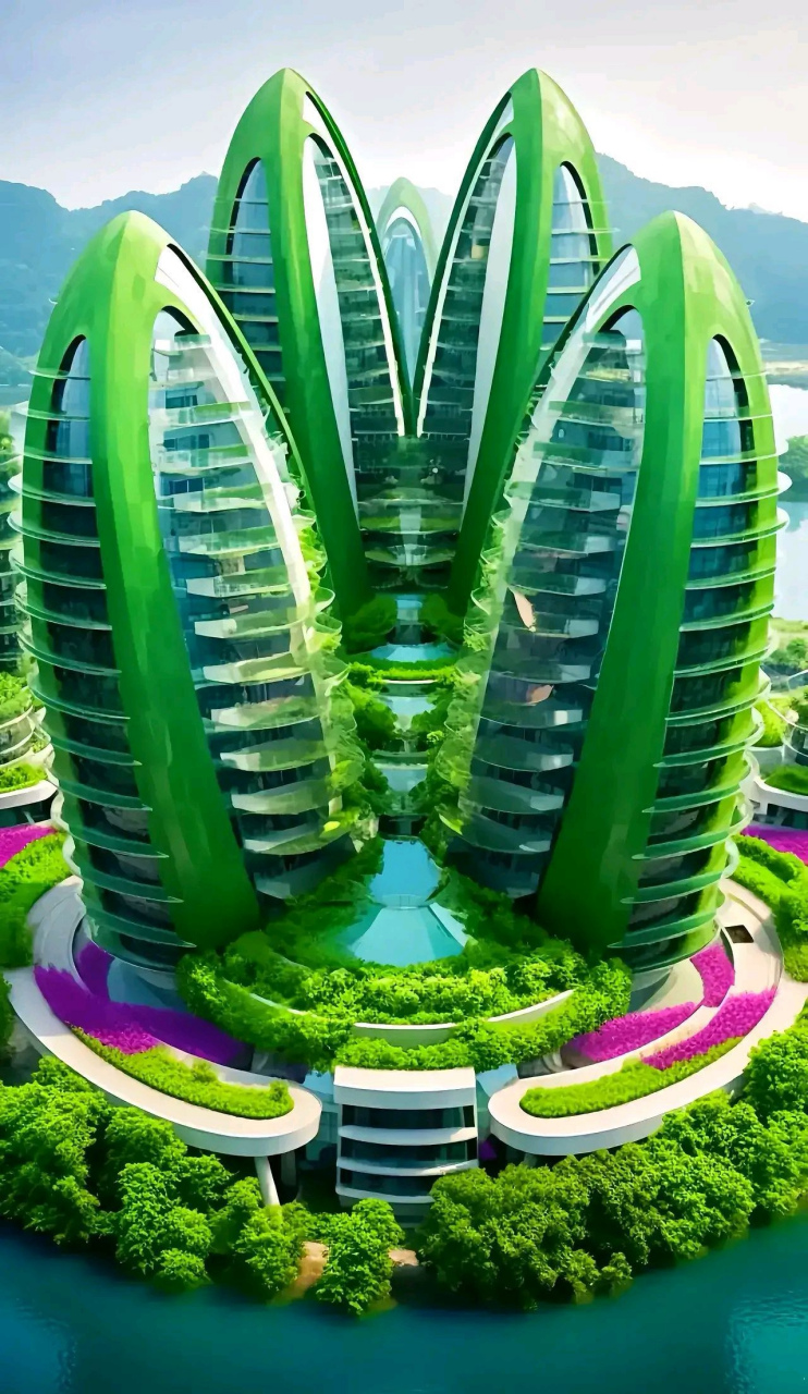 科技与自然完美融合的建筑