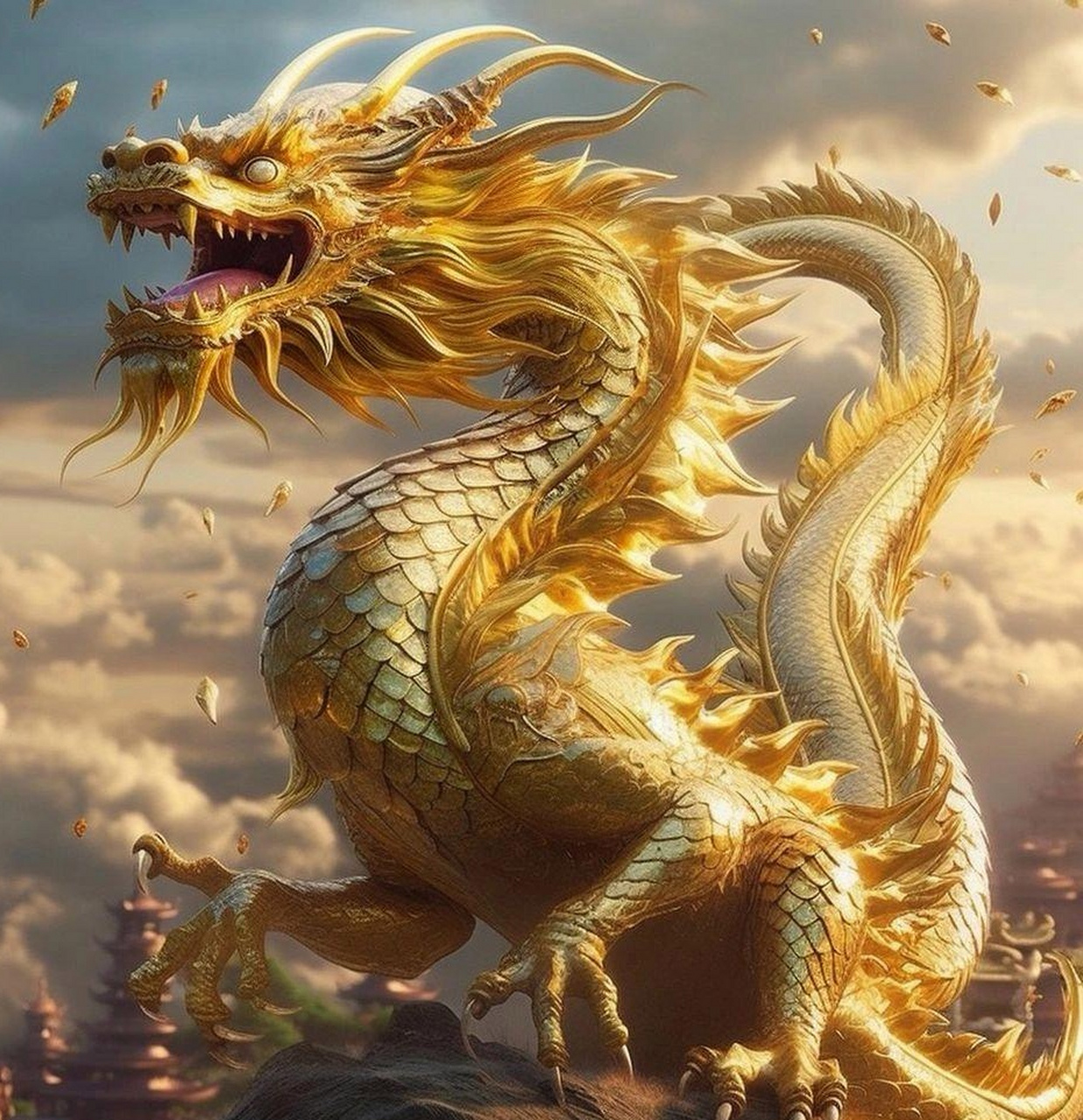 护国神兽中国龙,佑我华厦国泰民安!