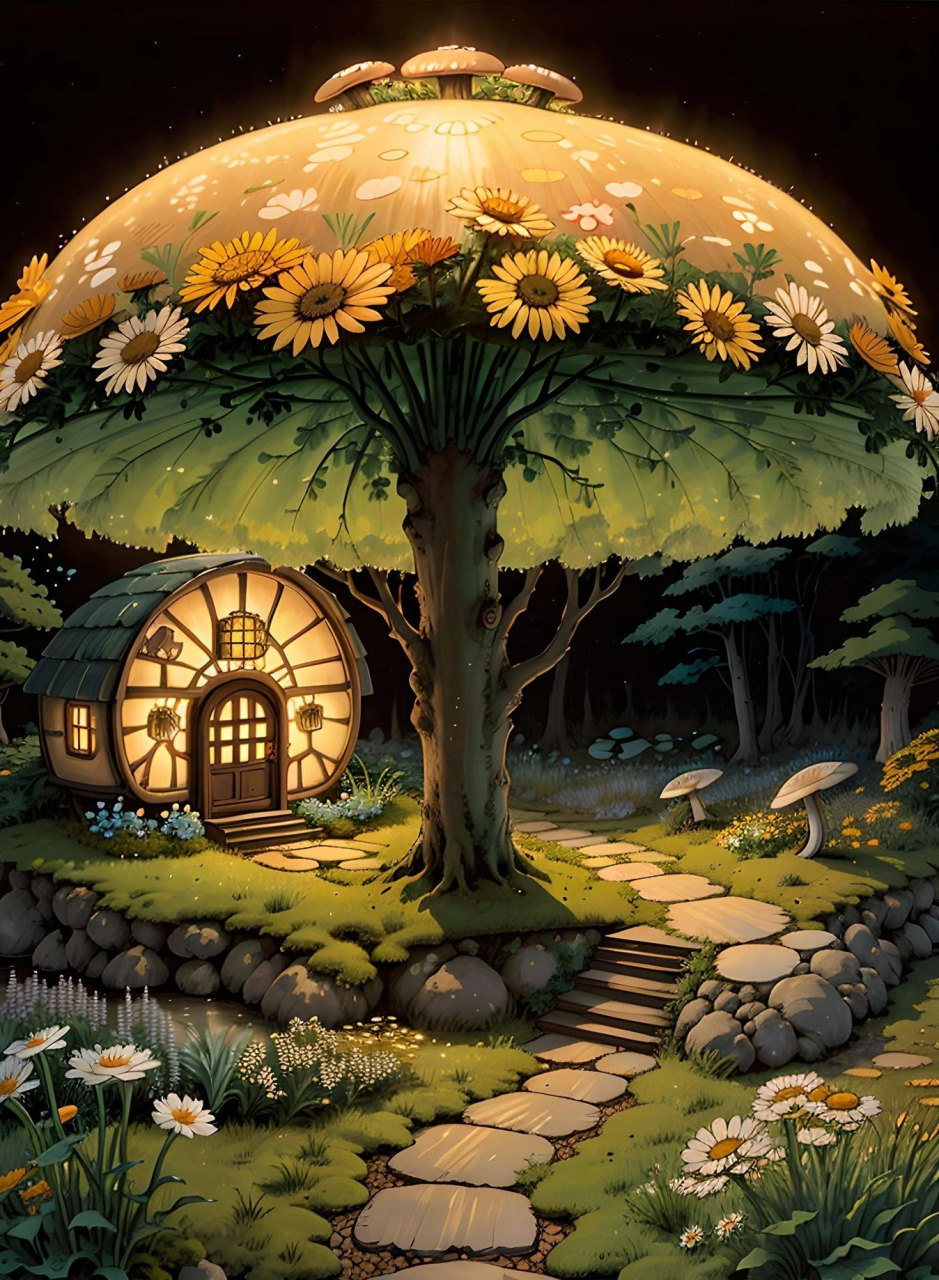 童话里的魔法小屋