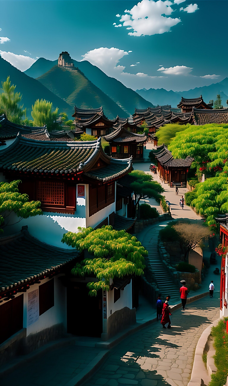 温雯婉约的江南水乡,炎炎夏日的避暑胜地