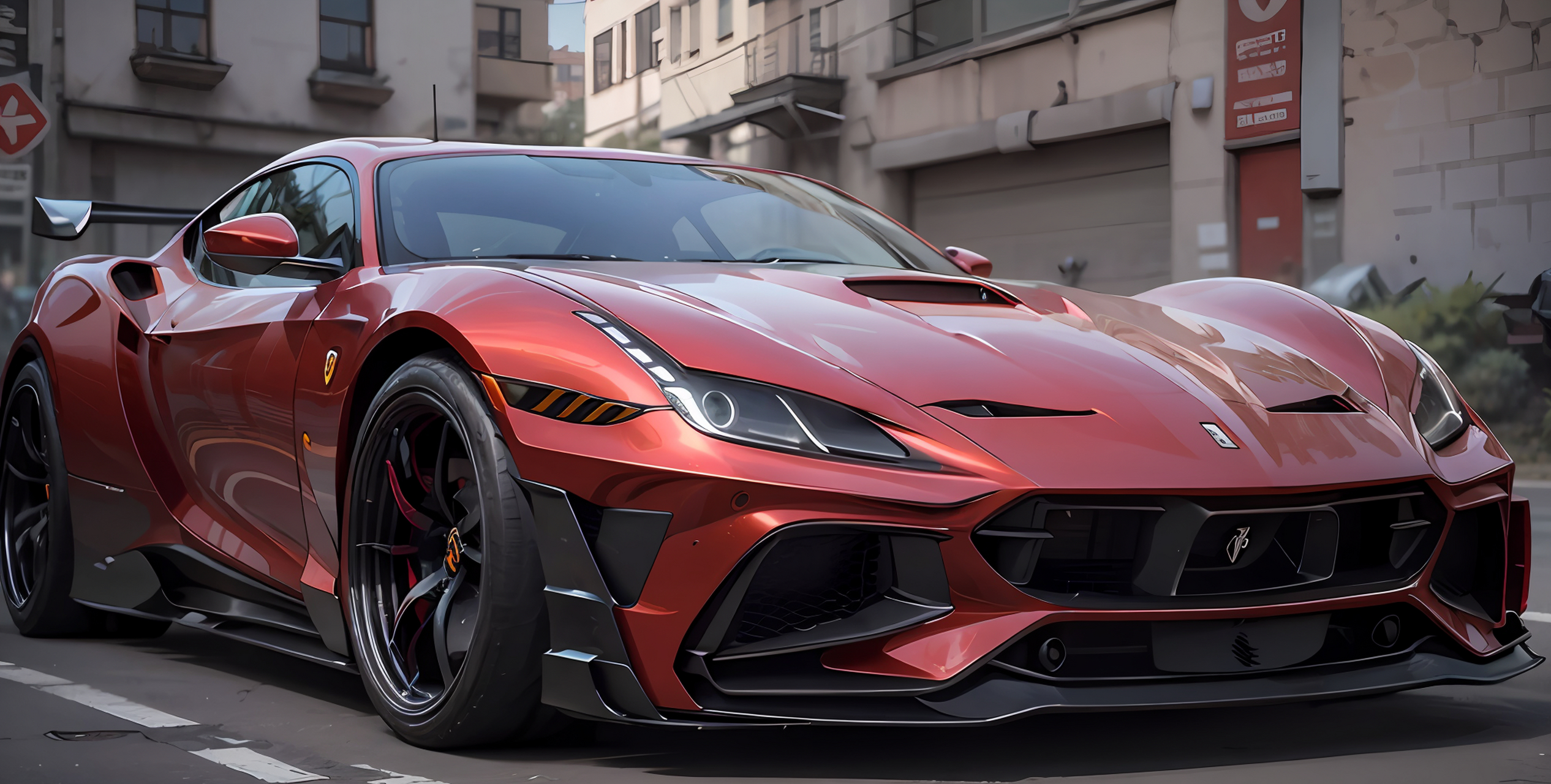 酷炫跑车,喜欢吗?