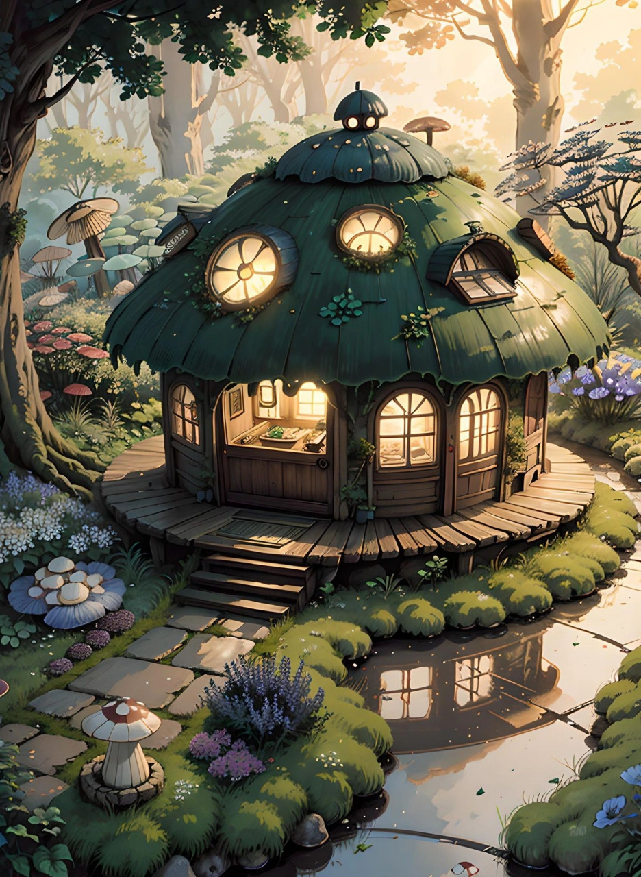 童话里的魔法小屋