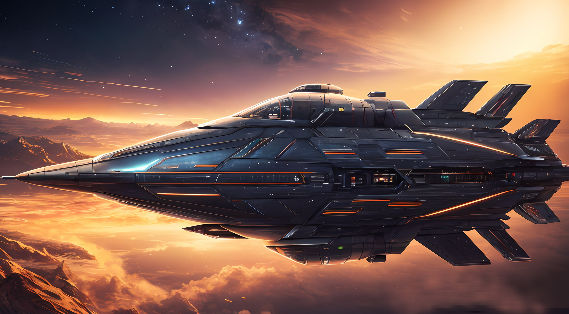 未来宇宙飞行器系列三