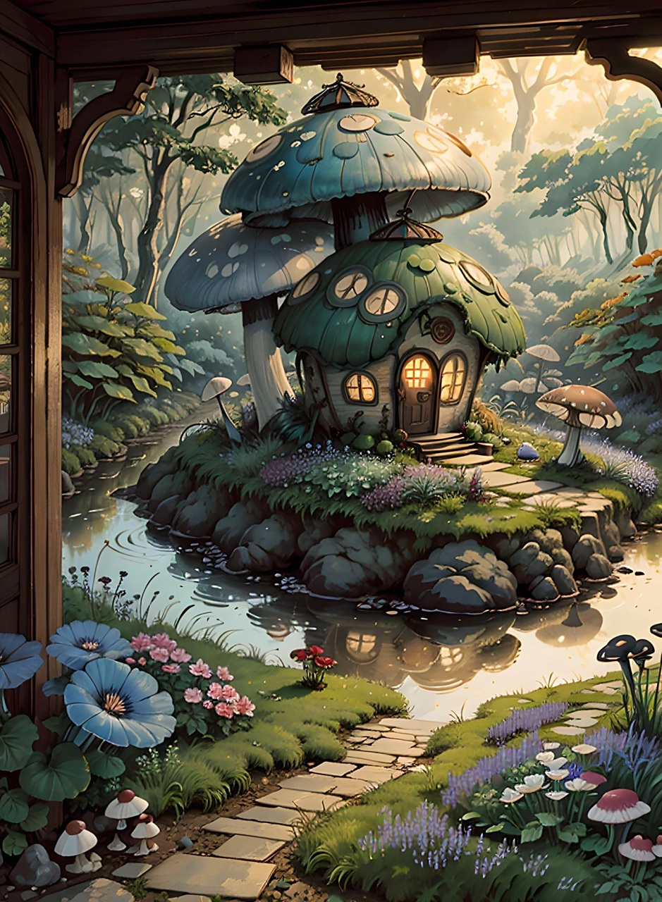 童话里的魔法小屋