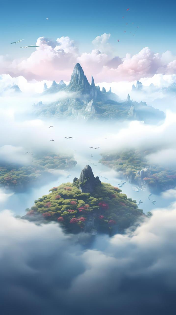 天上人间,仙人居处