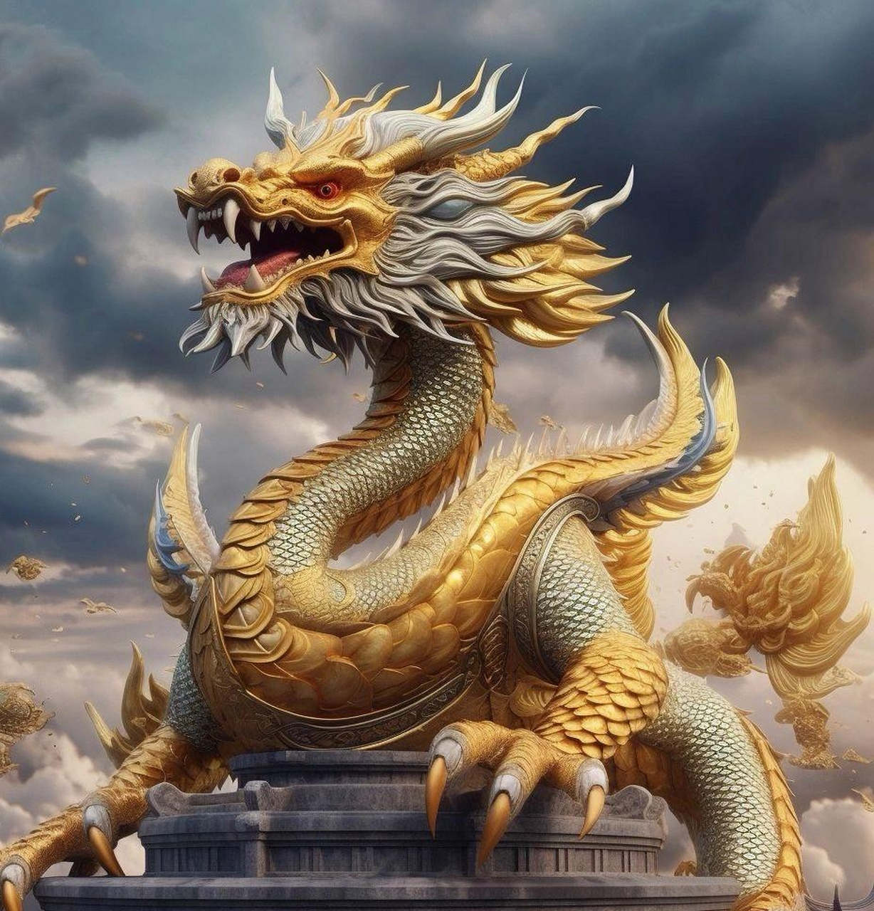 护国神兽中国龙,佑我华厦国泰民安!