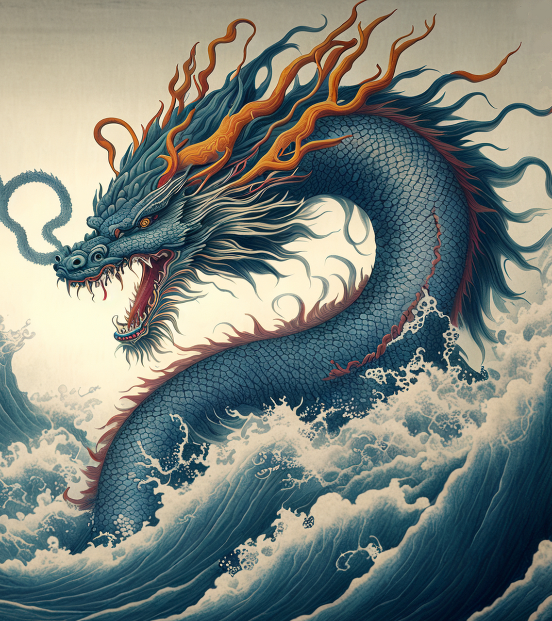 神龙护国,运昌气强