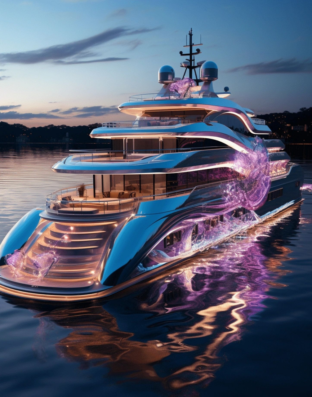 谁知道如此顶级豪华的游轮值多少钱?