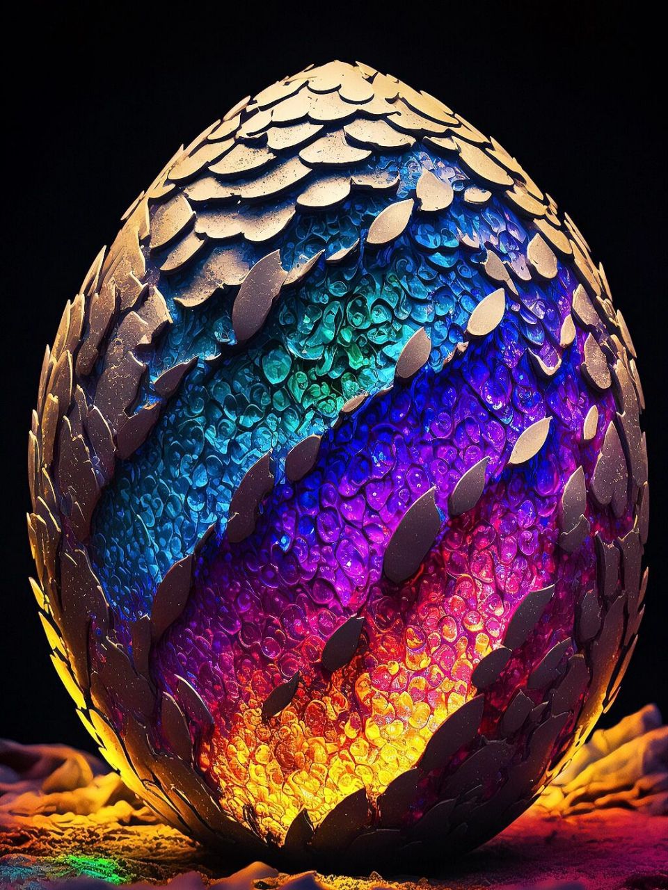 这是传说中的龙蛋吗?太漂亮了