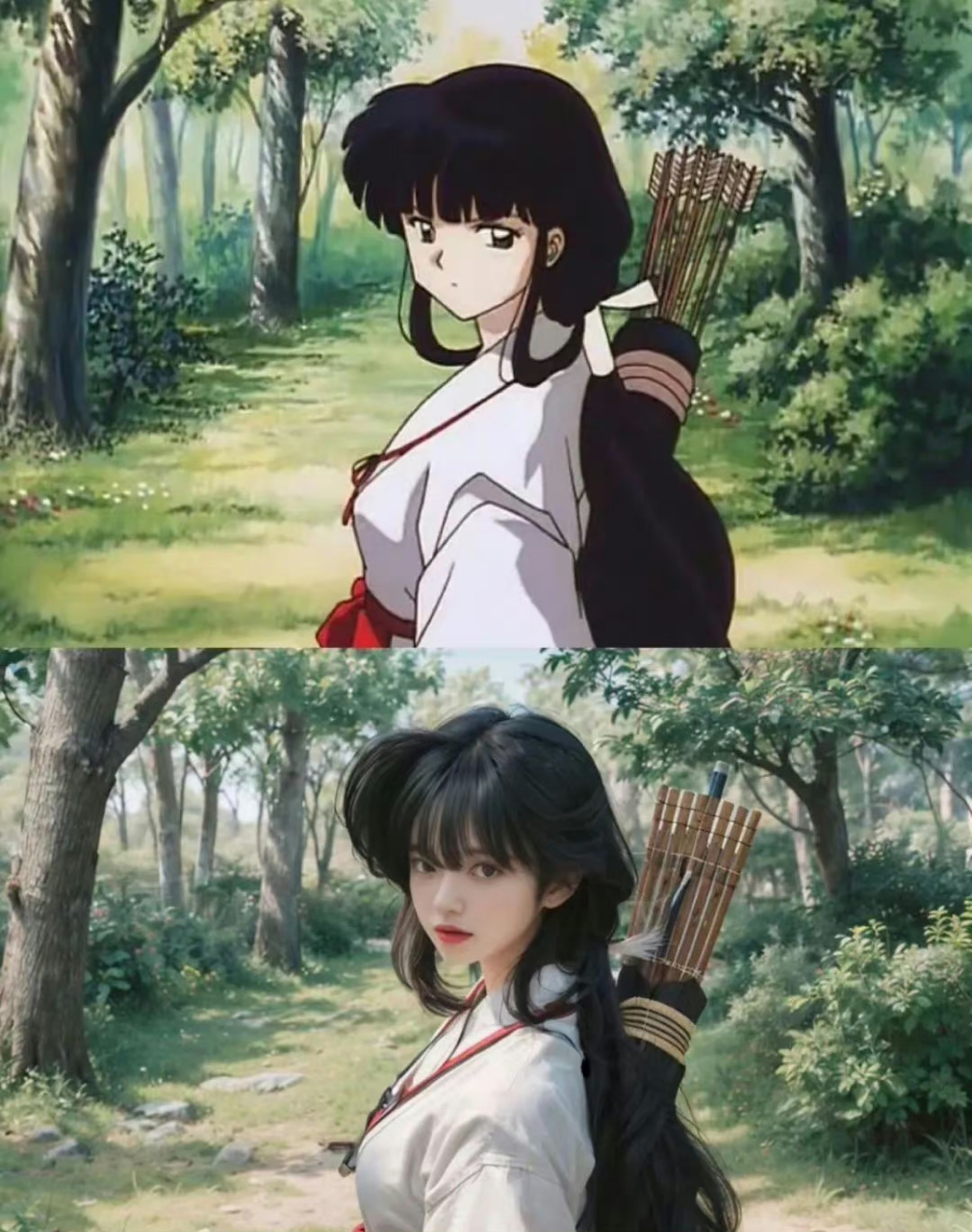 犬夜叉:桔梗这还原度怎么样? 676767