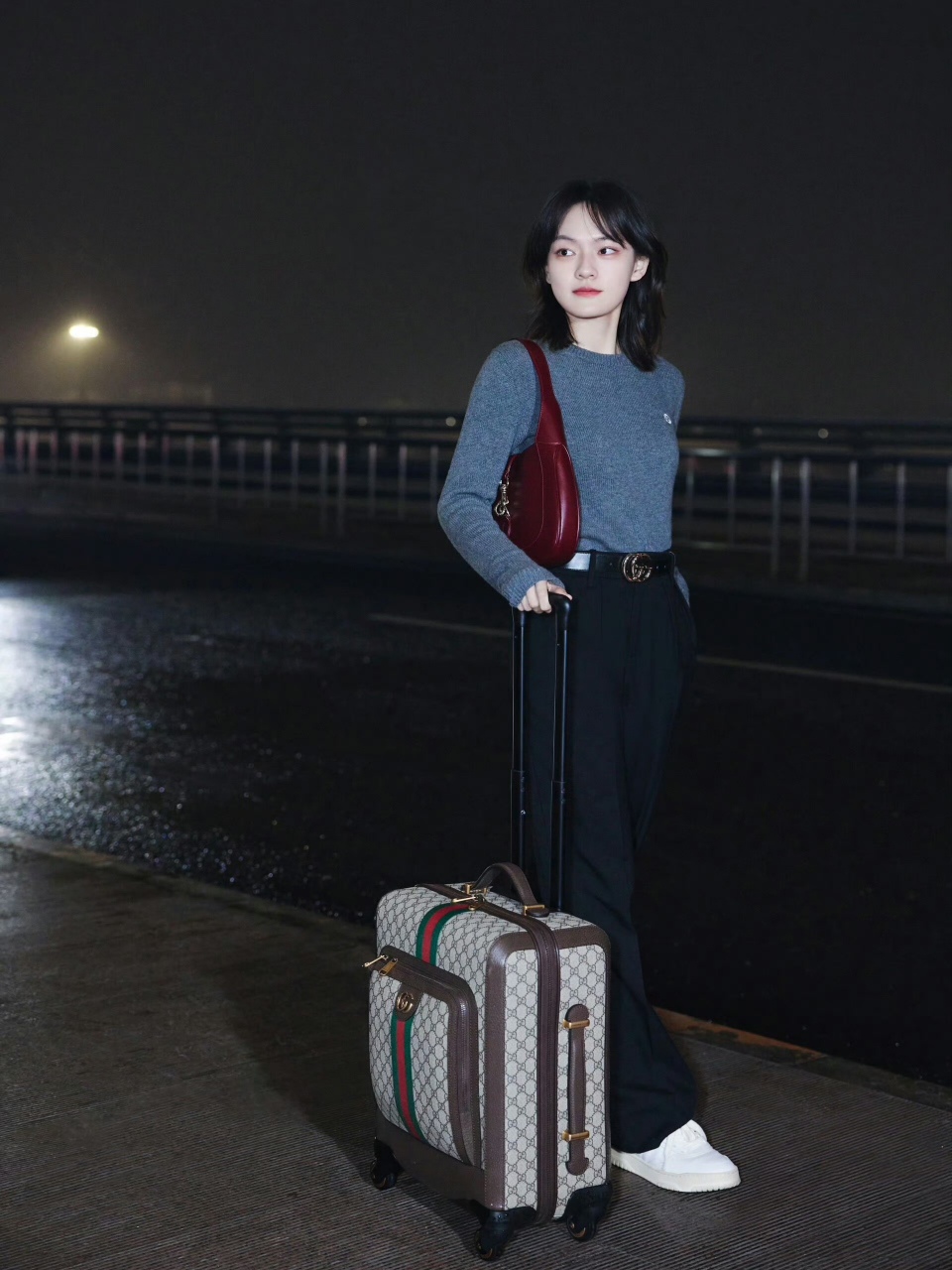 一组文淇机场照!