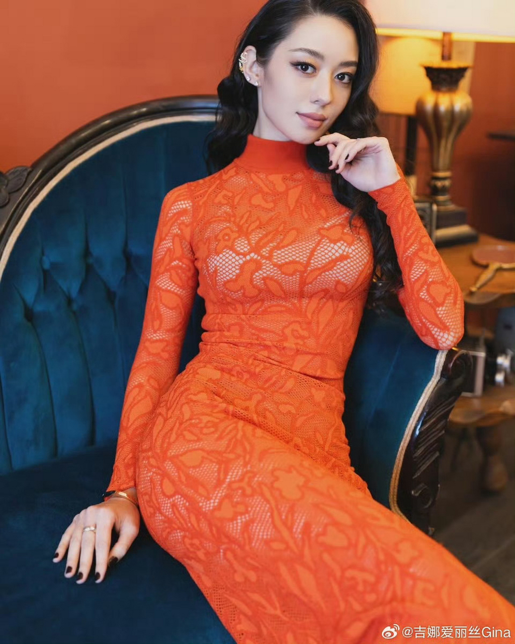 吉娜爱丽丝身材确实好喔,和郎朗郎才女貌,天作之合.#星娱速递