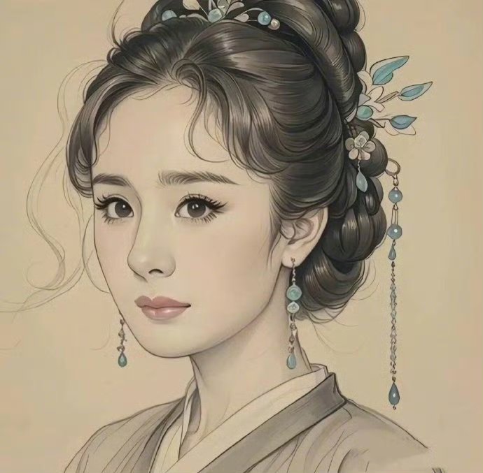 明星工笔画,你能认出来几个? 我只能认出来杨幂,赵丽颖,刘亦菲.