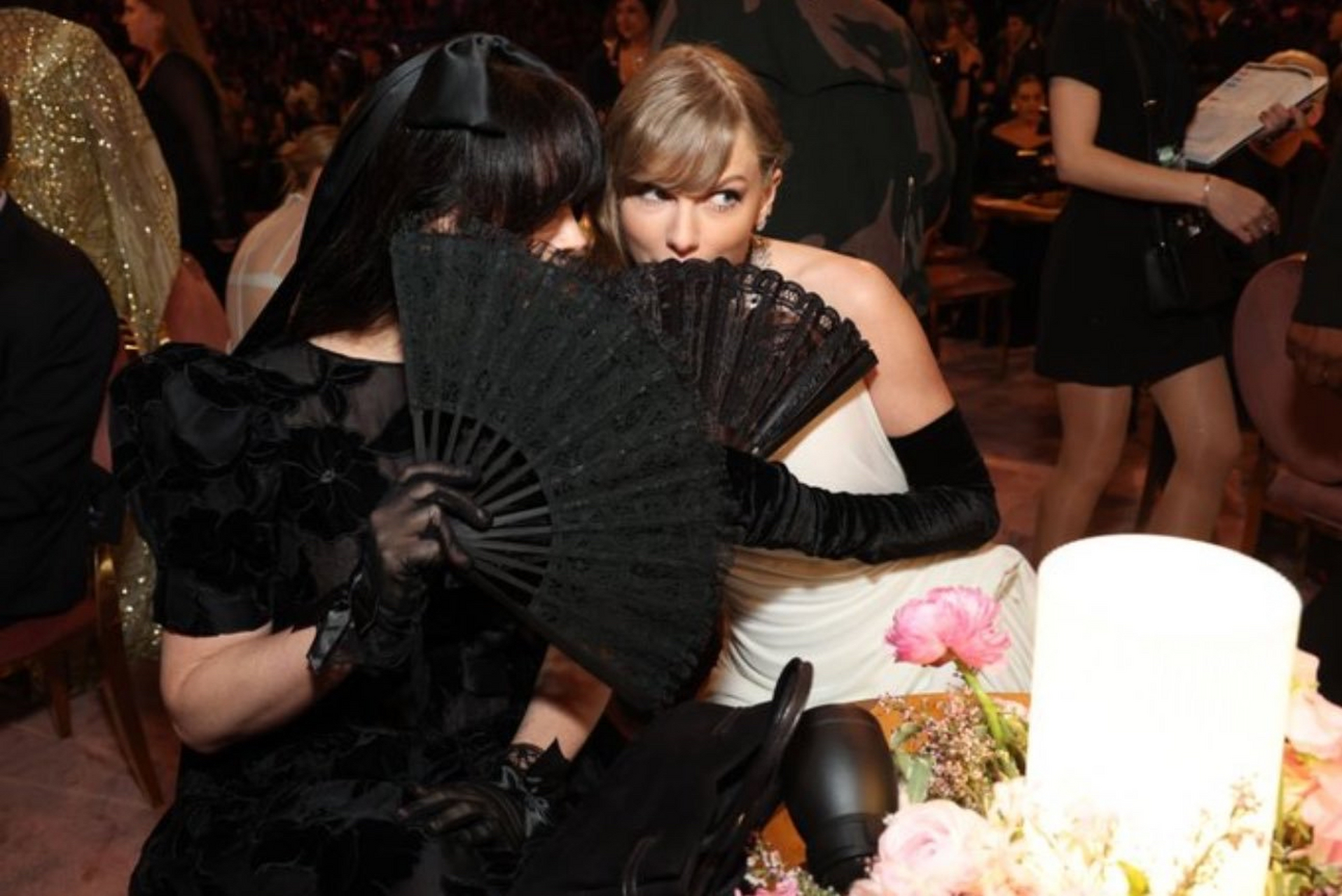 霉霉taylor swift, 打雷姐lana del rey 和 jack antonoff台下合照!
