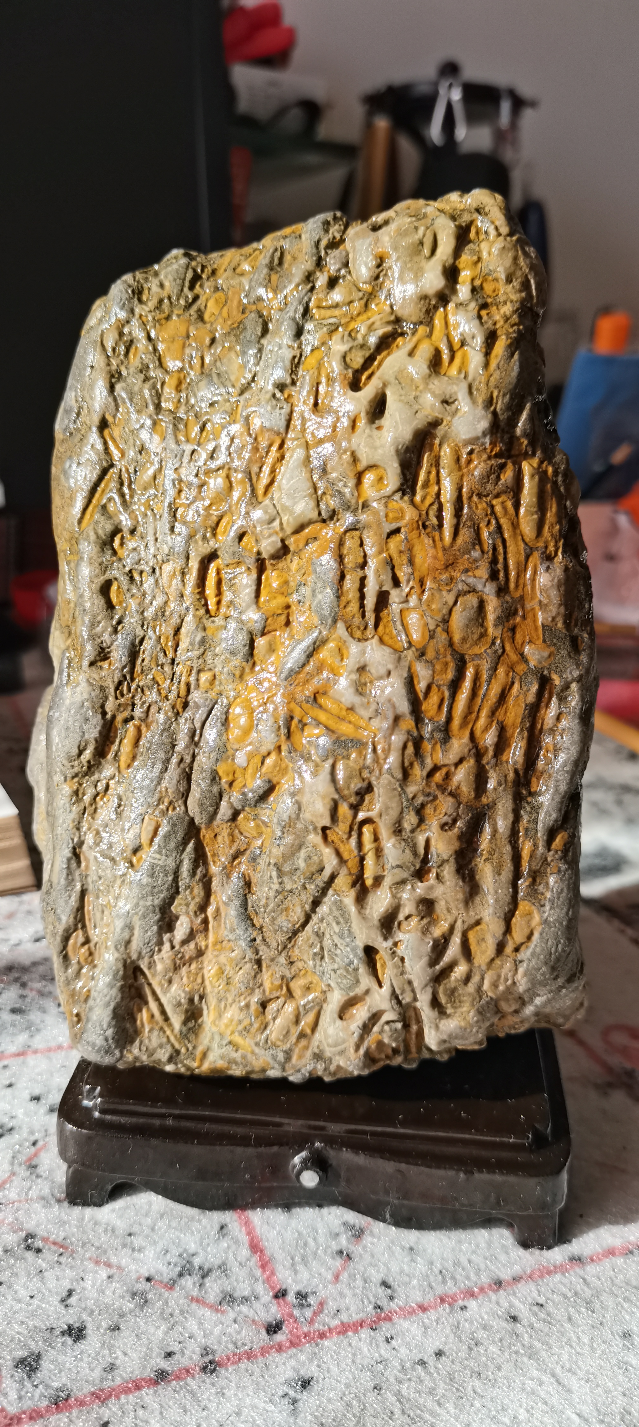 高密度竹叶纹石