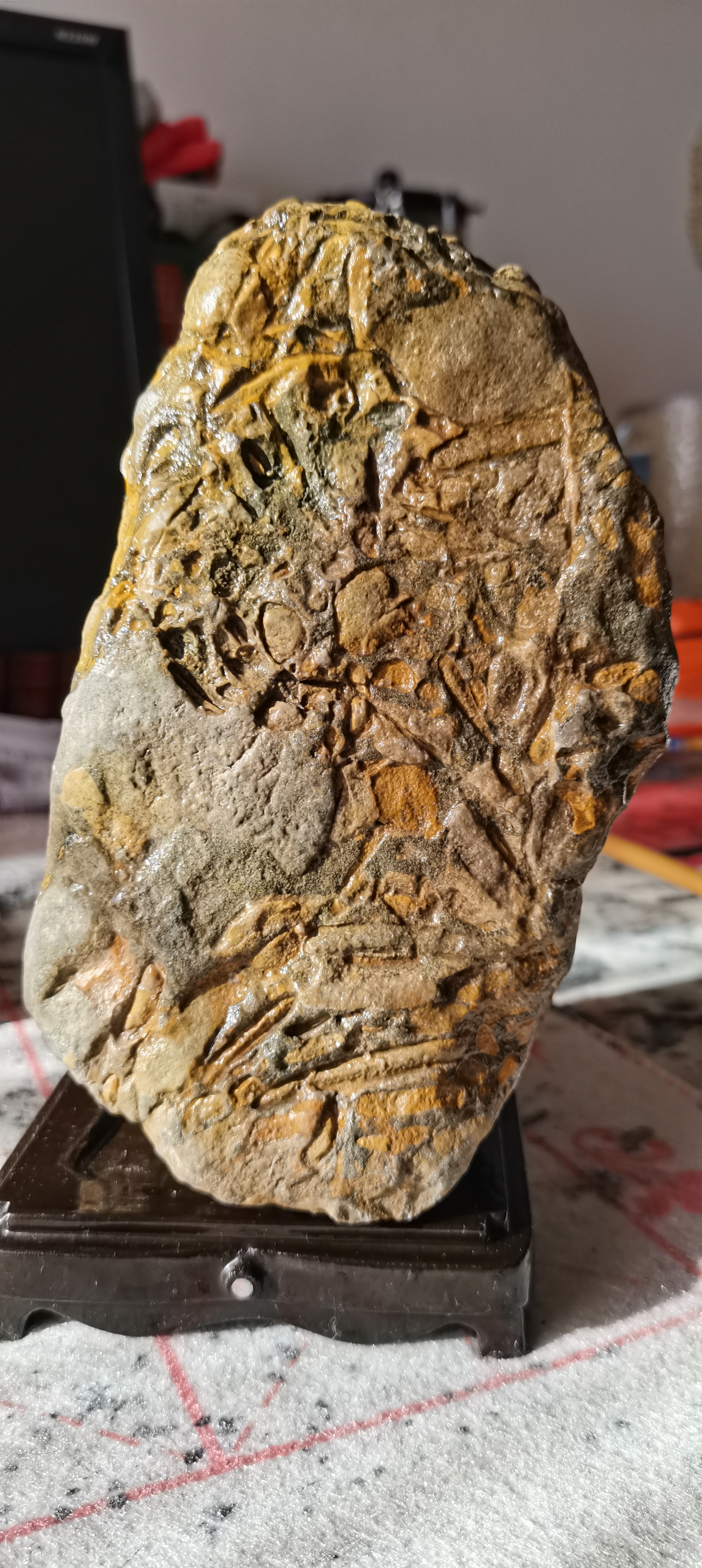 高密度竹叶纹石