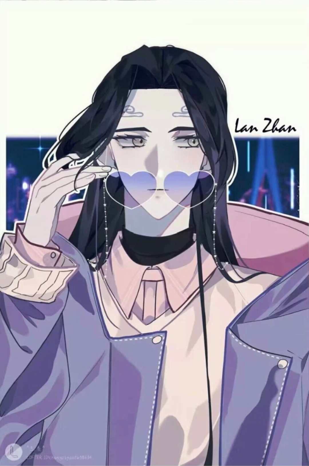 魔道祖师忘羡# 现代忘羡[鼓掌],嘿嘿[亲吻]