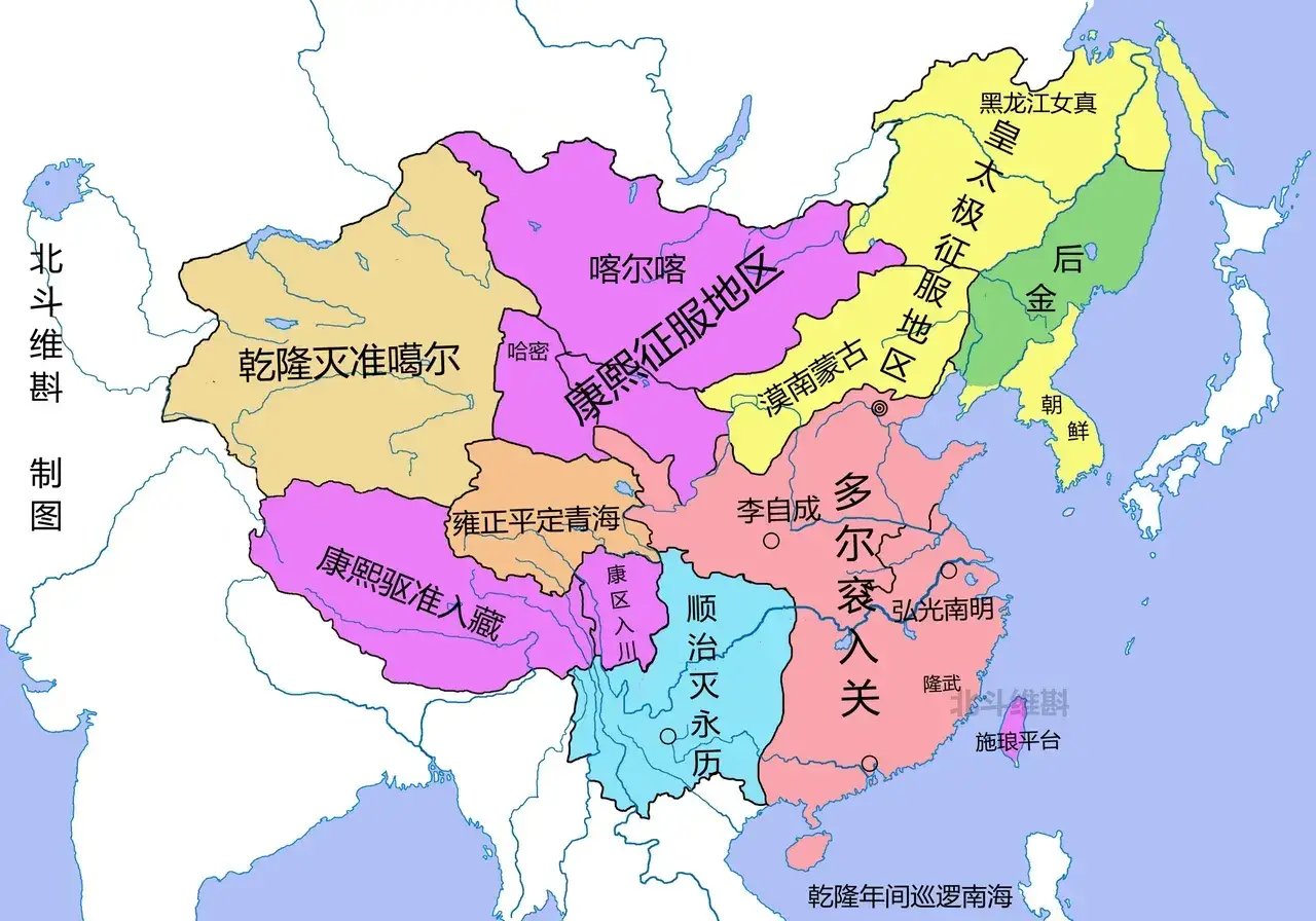 清朝内蒙古六盟地图图片