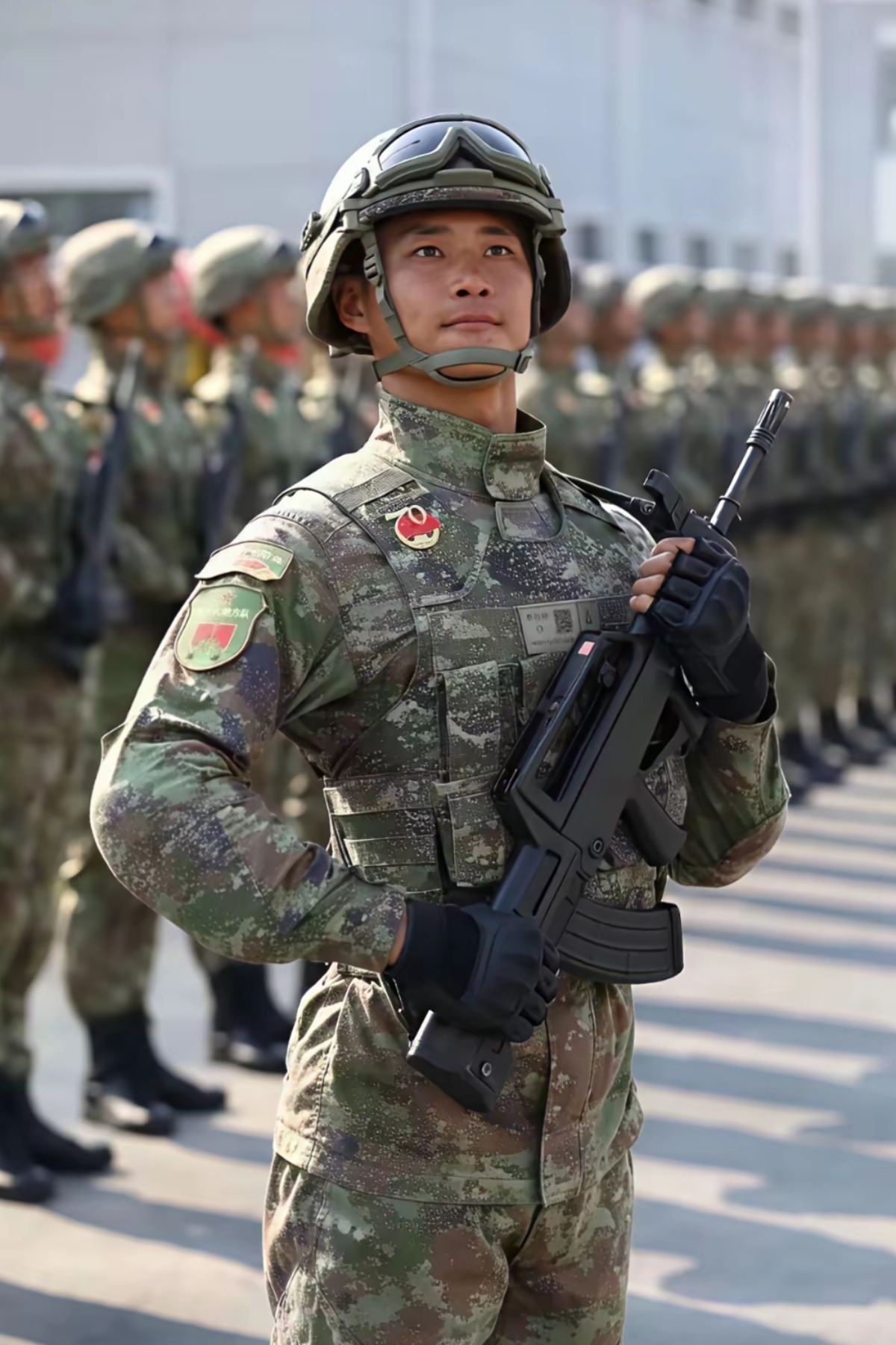 婚礼还没有办,原本是今年办的,但是陈志彬在今年 93阅兵解放军
