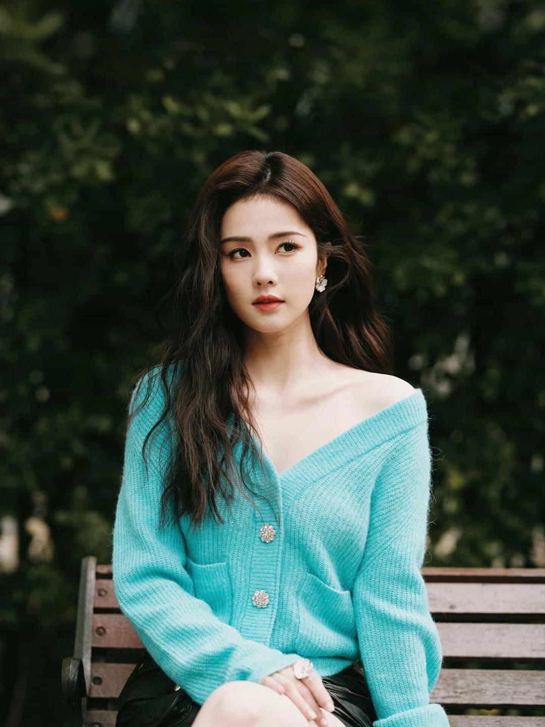 牛奶肌肤白梦妍,仙女下凡白梦妍