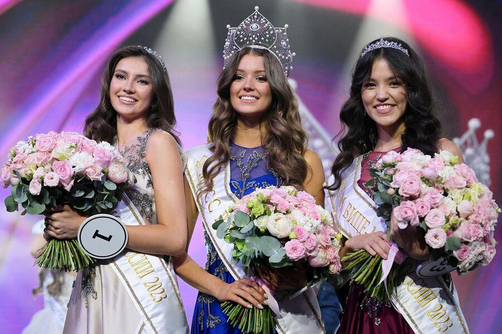 2023年"俄罗斯小姐"选美大赛的冠军长啥样?
