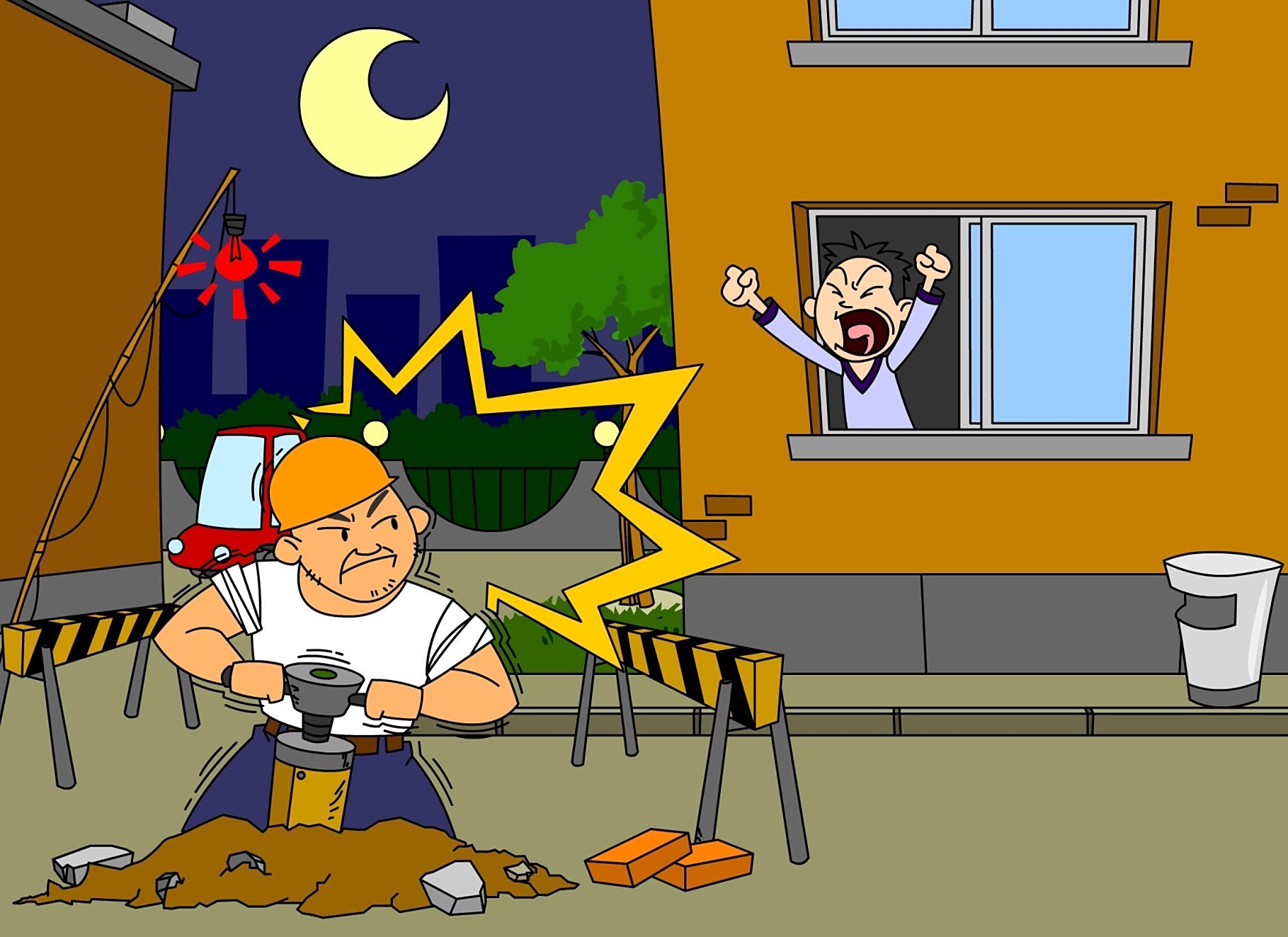 凡是出现在住宅附近的噪音,均可称为声煞.