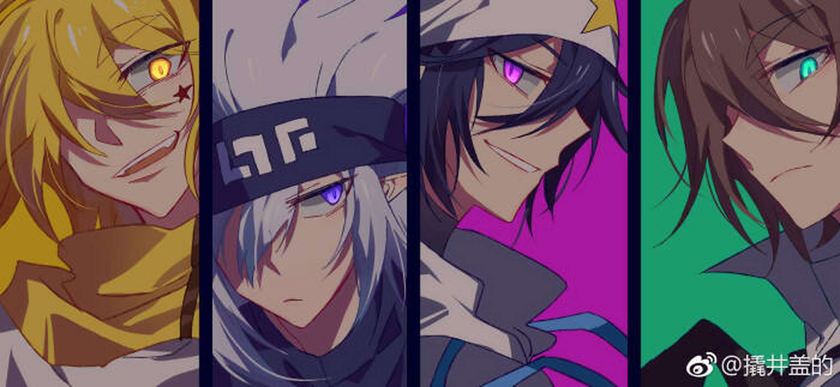 凹凸世界 f4 雷家人 格瑞 艾比 嘉金