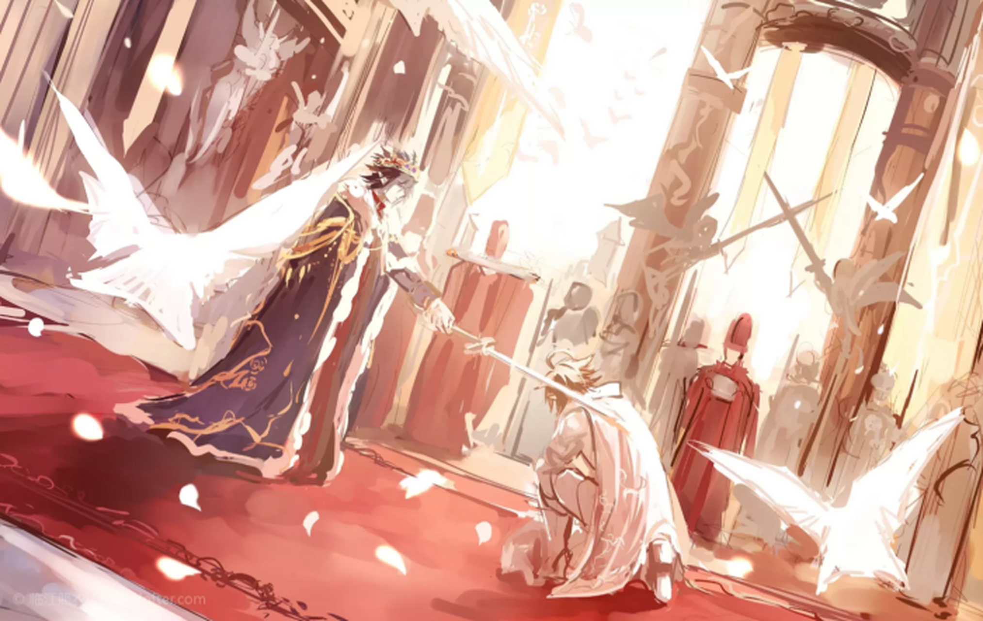 凹凸世界 雷安 皇骑 玫瑰 阴阳师