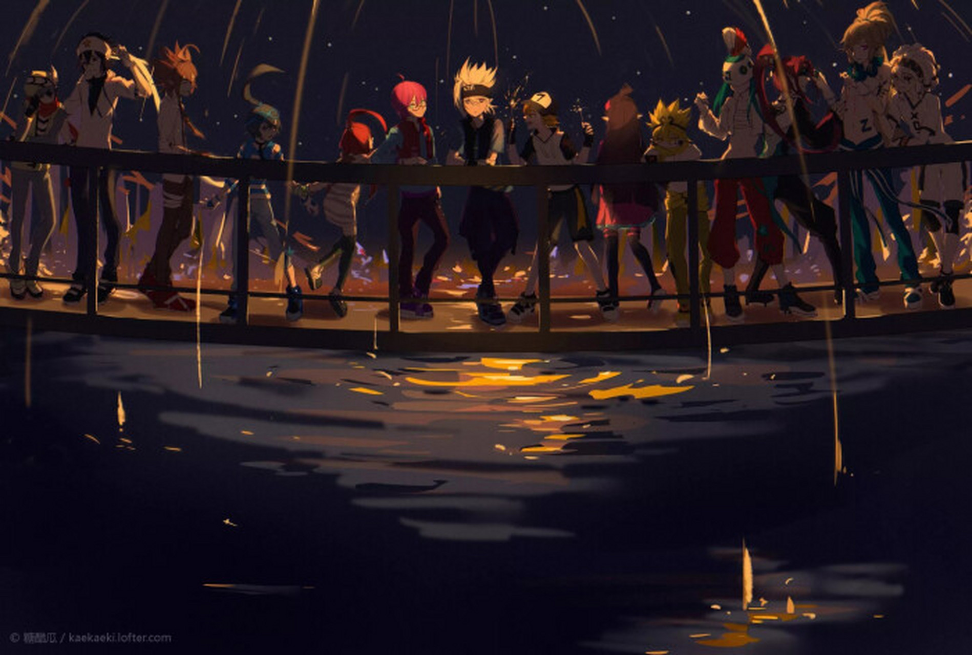 凹凸世界 f4 雷家人 格瑞 艾比 嘉金