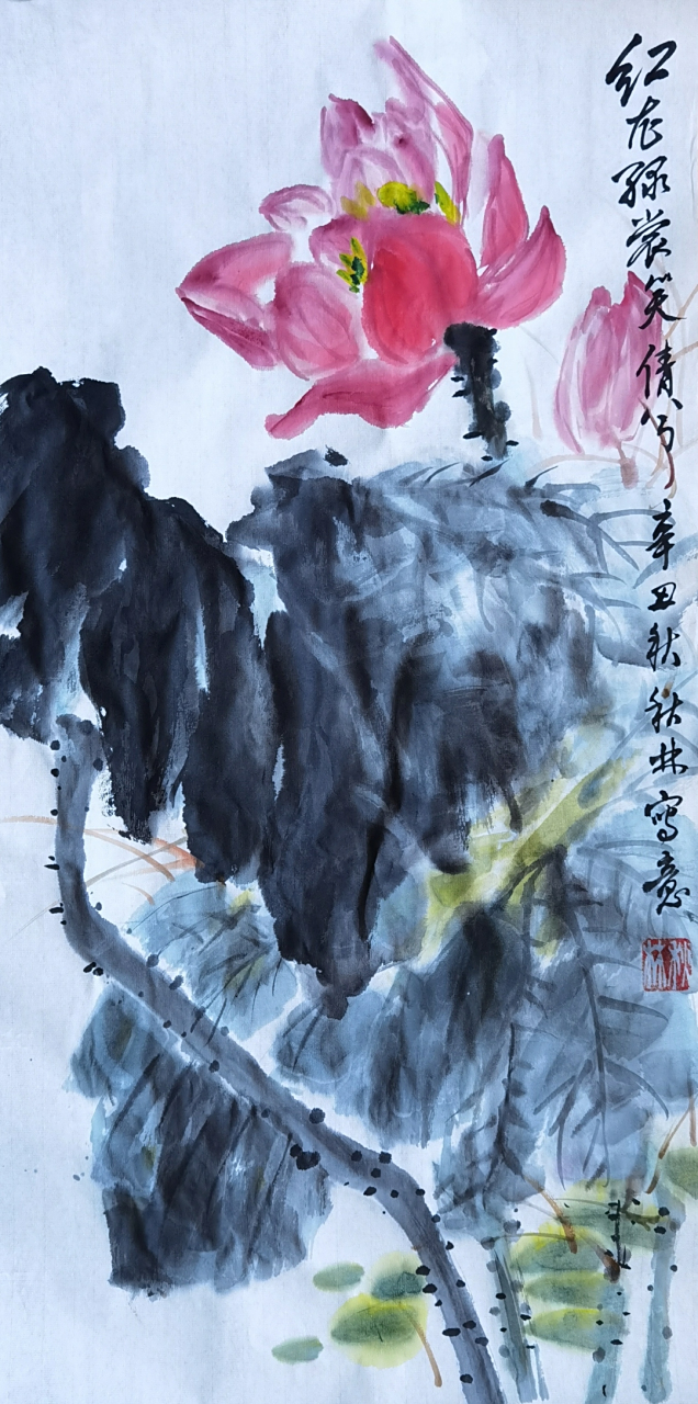 陈秋林的写意花鸟画(5)