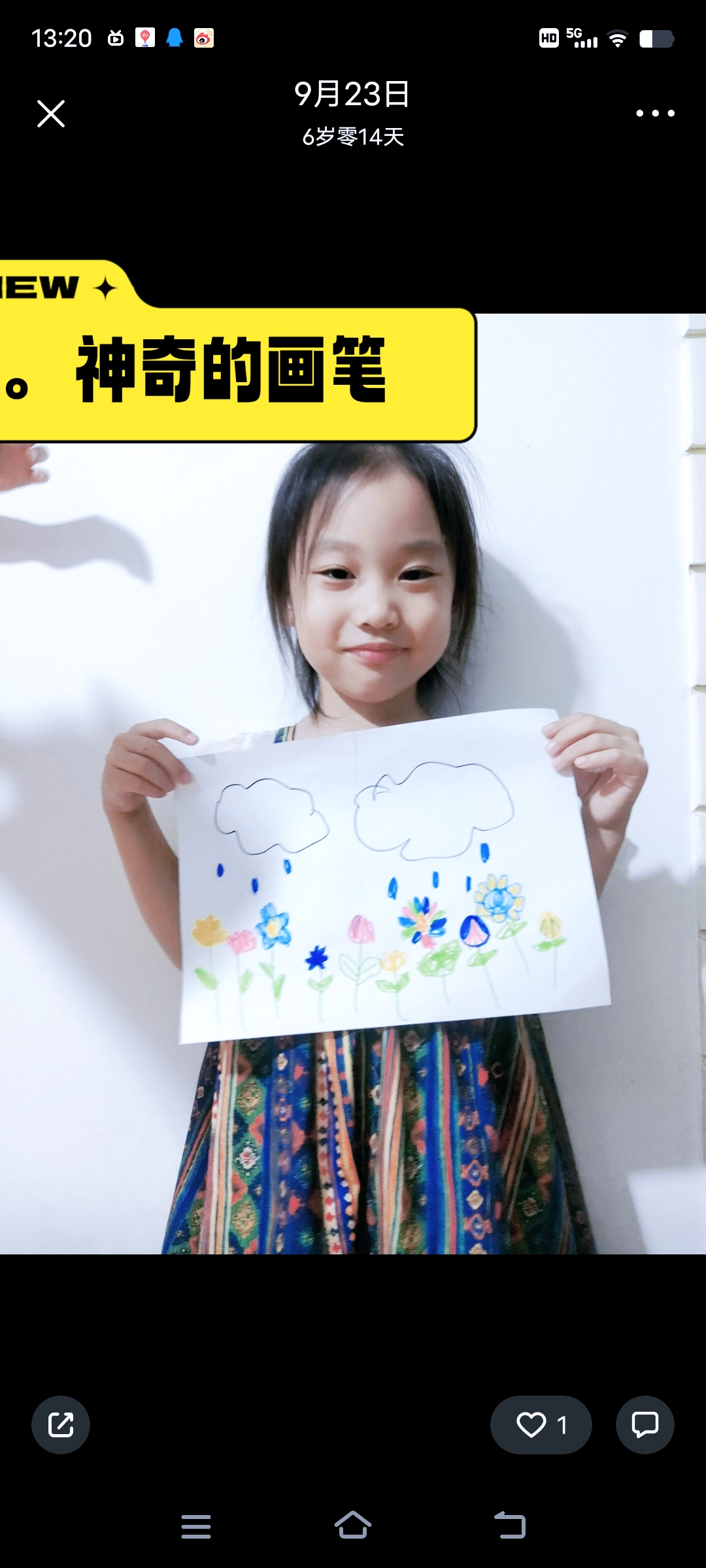 这个神奇的画笔是我在一次偶