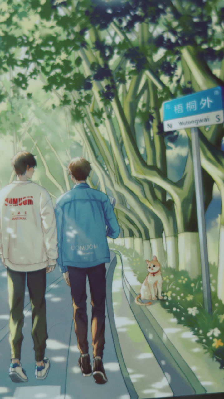 三号路依旧长的没有尽头,梧桐荫还是枝繁叶茂.(木苏里《某某》)