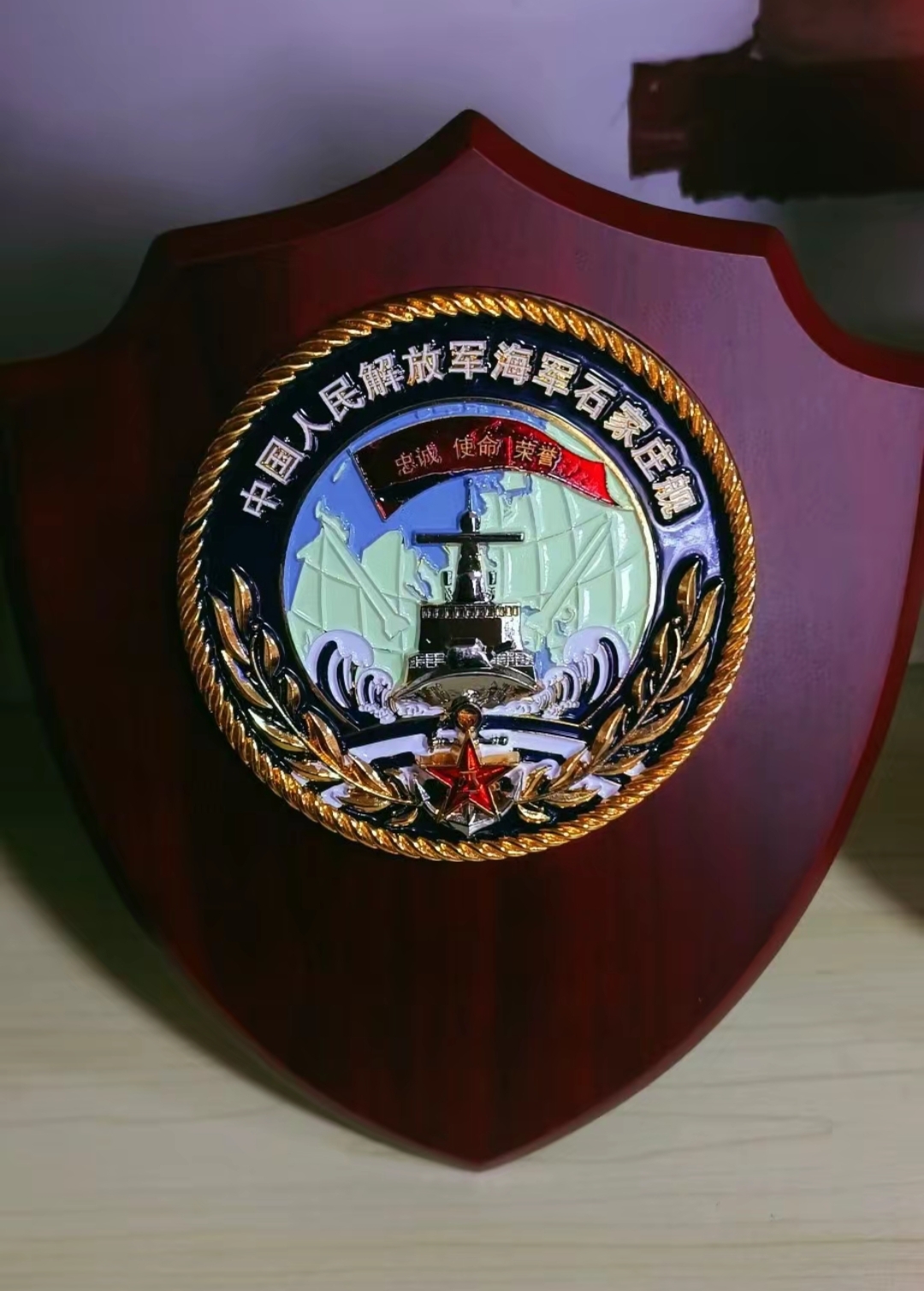 的连徽部队不锈钢展示牌中天悬剑臂章cct特种部队臂章特战学院徽章