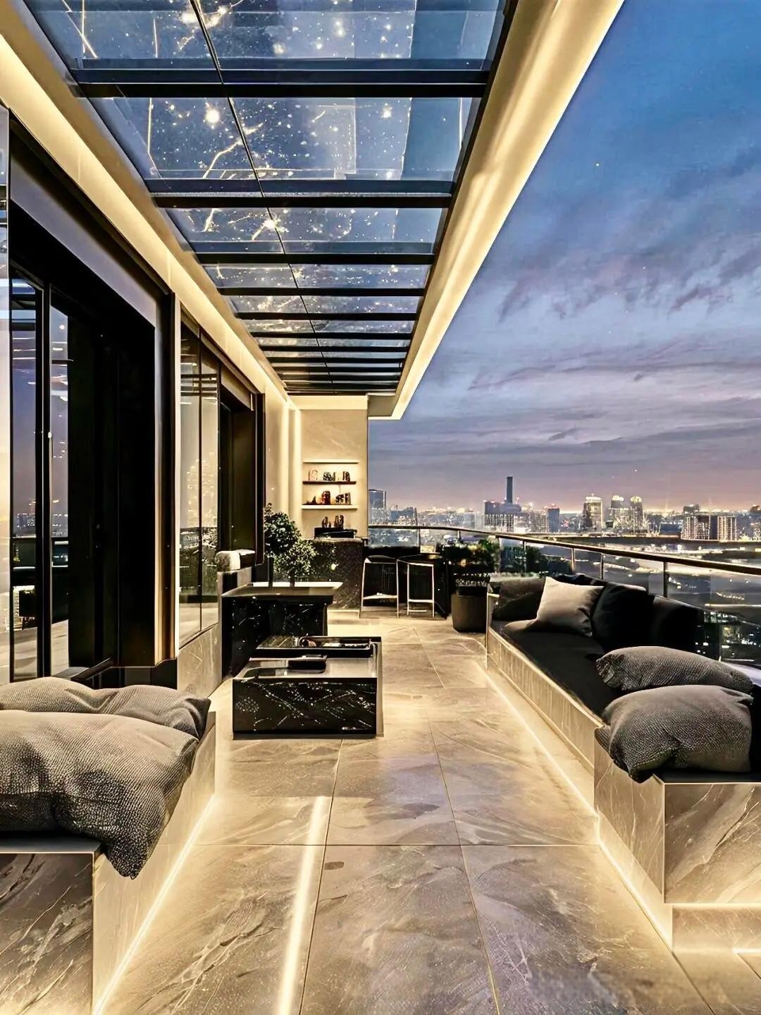 成都金融城廊轴上的四代住宅大平层1户3花园离金融"城"錐近的四代豪宅