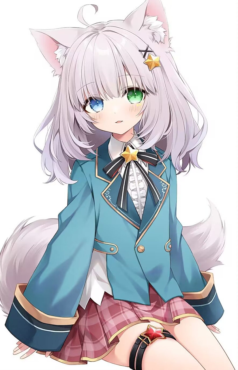 可爱狐娘,在线rua (*≧▽≦) #二次元美图