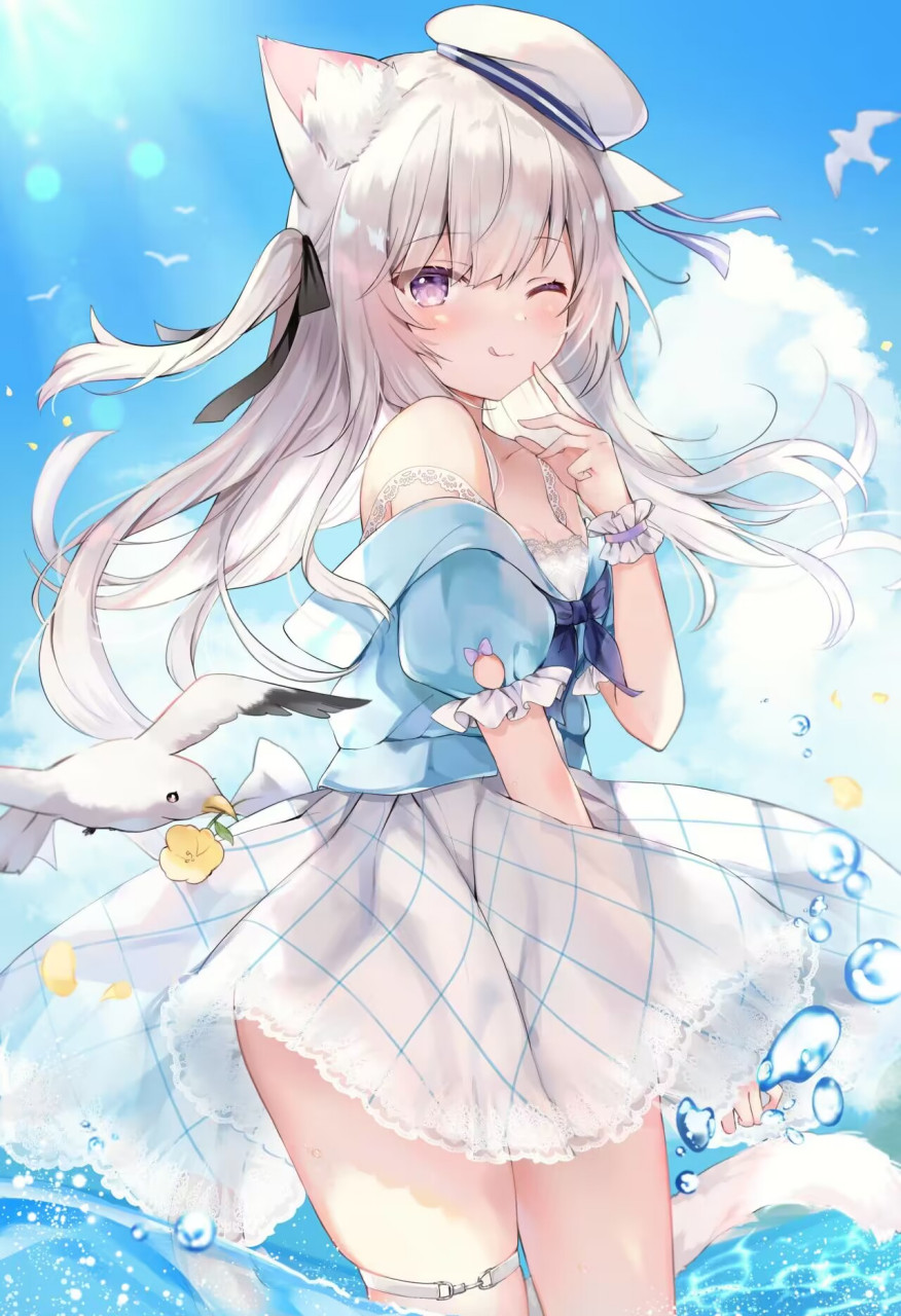 玩转兽耳娘#二次元美图# #兽耳娘