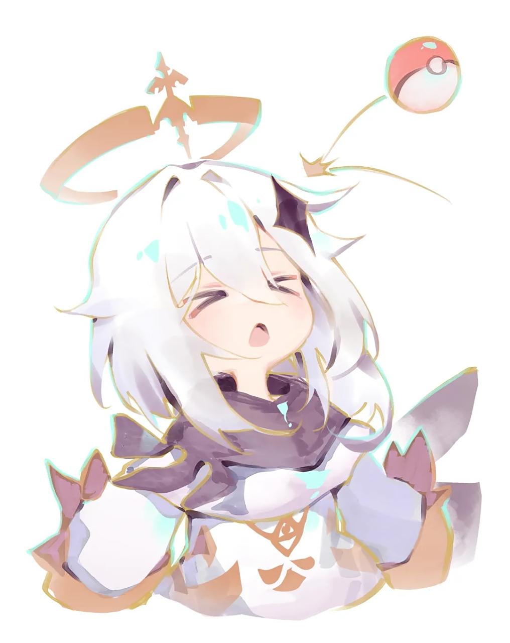 派蒙,get da☆ze[二哈]#原神# #原神派蒙# #二次元美图