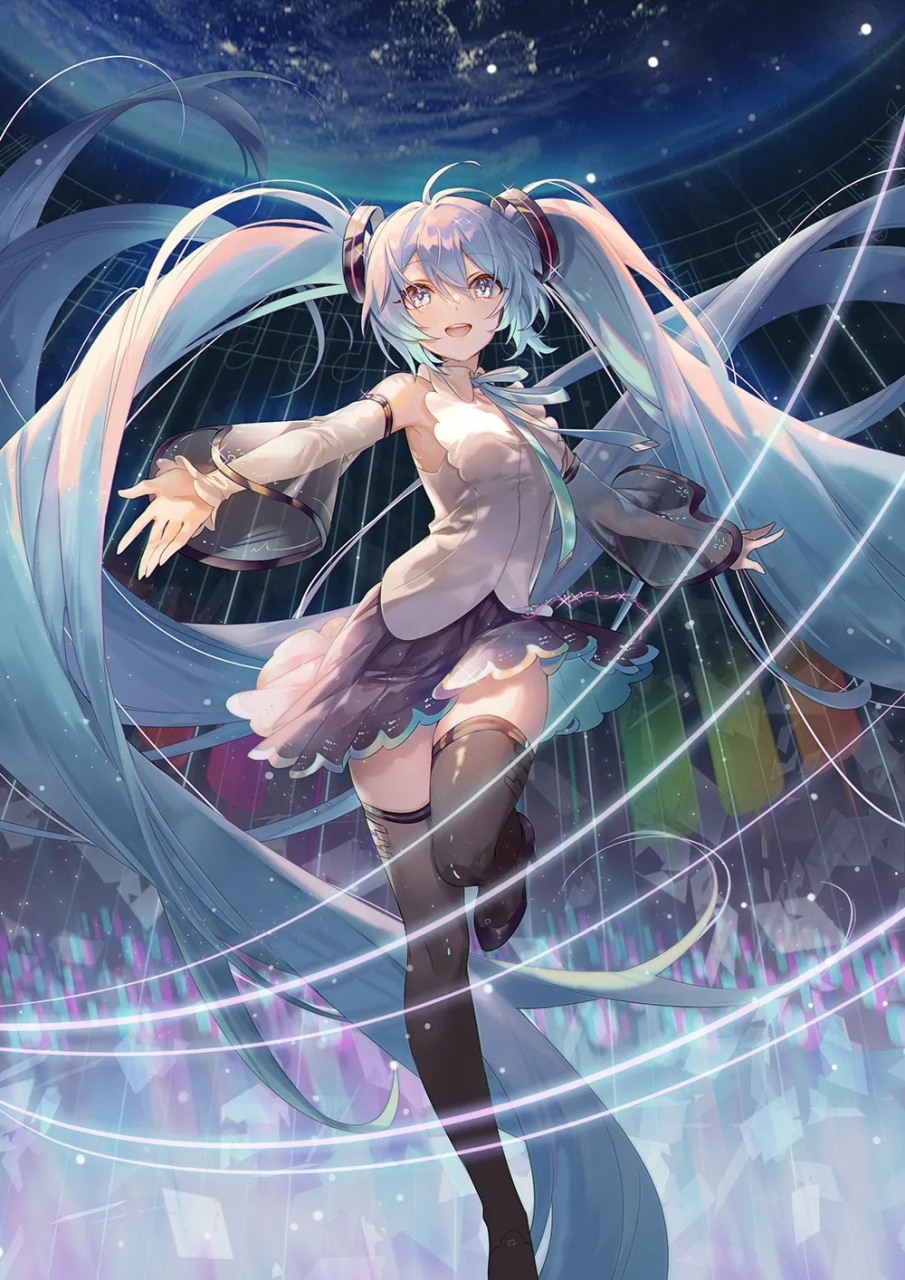 初音厨看过来[打call][打call]#初音未来# #二次元美图