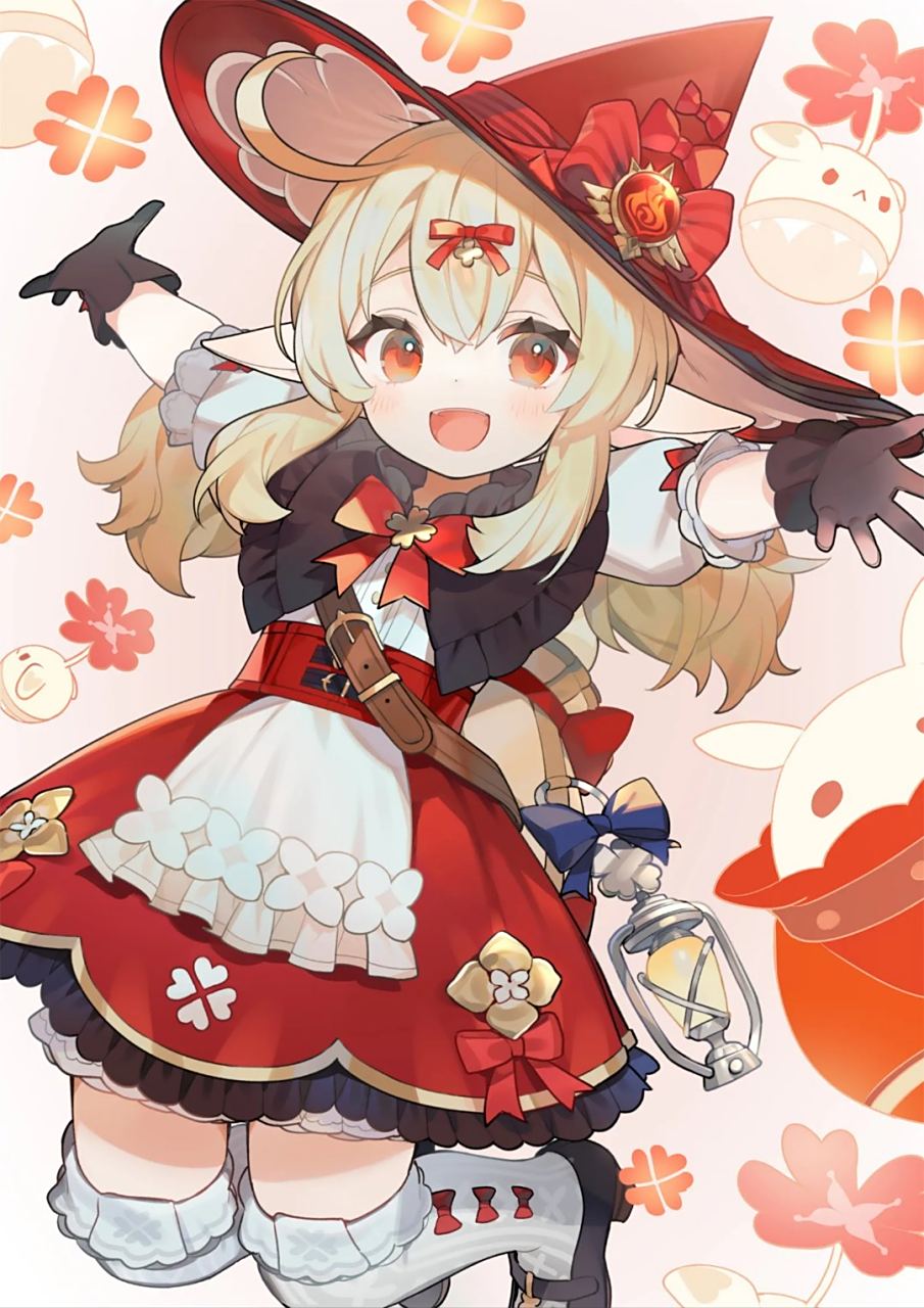 魔女可莉,可爱捏捏[吃鲸]#原神# #可莉