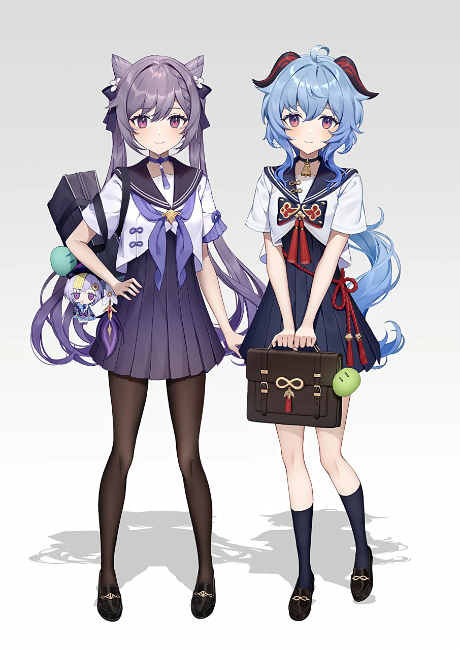 又甘又刻#原神# #原神甘雨# #原神刻晴